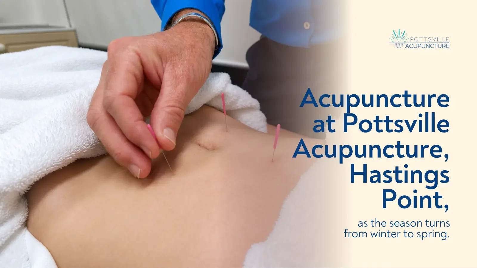 Acupuncture at Pottsville Acupuncture, Hastings Point, as the season turns from winter to spring.