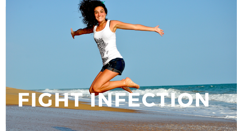 Relieve and prevent acute infection